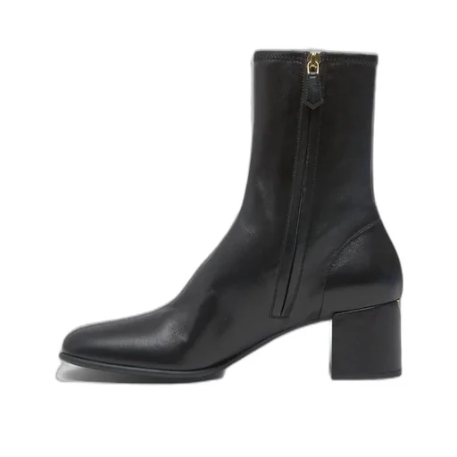 Prada Zip-Up Ankle Boots