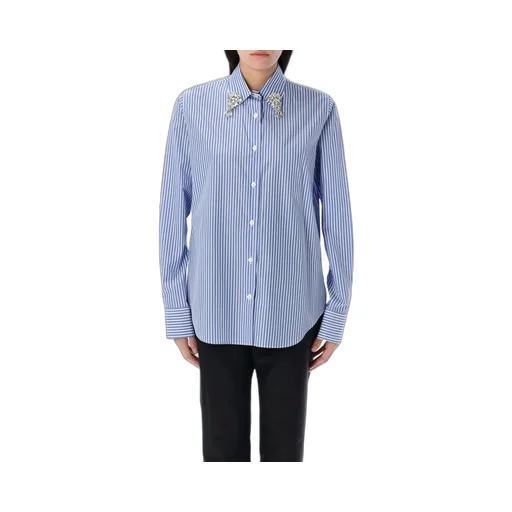 Prada Striped Long-Sleeved Shirt