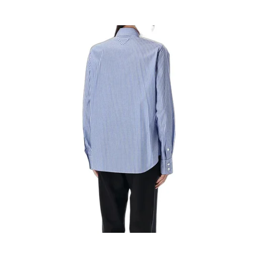 Prada Striped Long-Sleeved Shirt