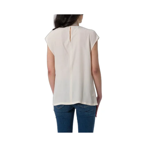 Pinko Bow-Detailed Sleeveless Crep Top