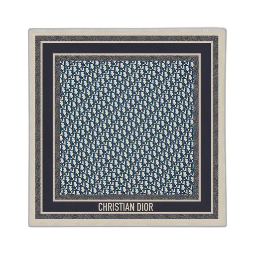 Dior Oblique Diortwin 70 Square Scarf