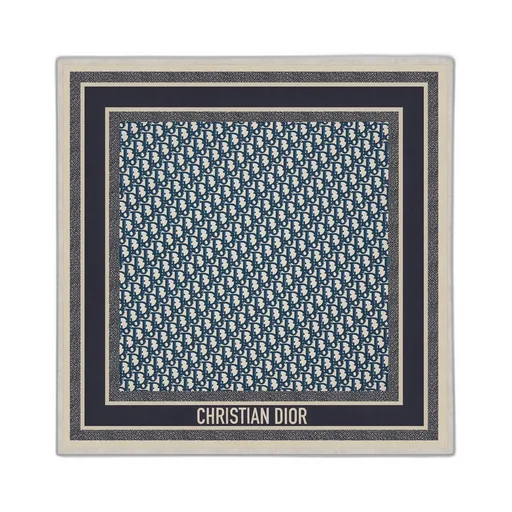 Dior Oblique Diortwin 70 Square Scarf