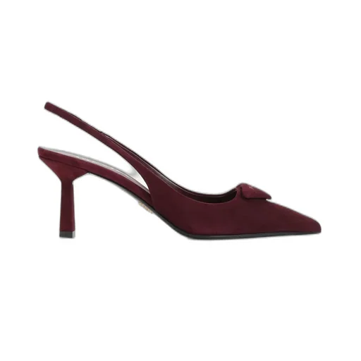 Prada Pointed-Toe Slingback Pumps