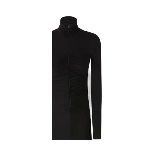 Pinko Dimitrova Turtleneck Long-Sleeve Dress