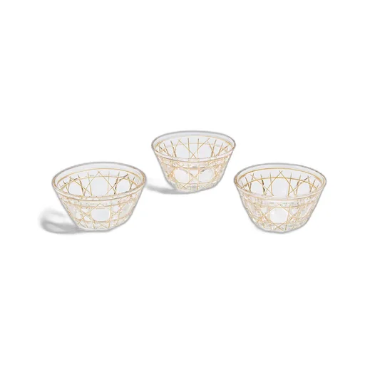 Set Of Three Ice Cream Bowls