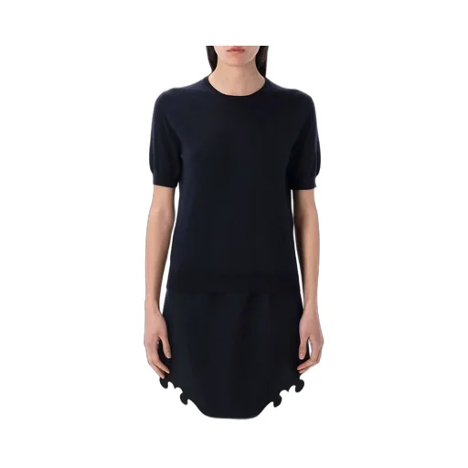 Prada Crewneck Short-Sleeved Sweater
