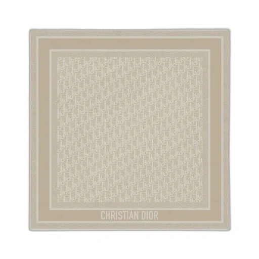 Dior Oblique Natte 70 Square Scarf