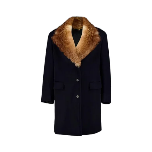 Prada Single-Breasted Long Coat