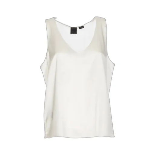 Pinko Sleeveless Stretch Satin Top