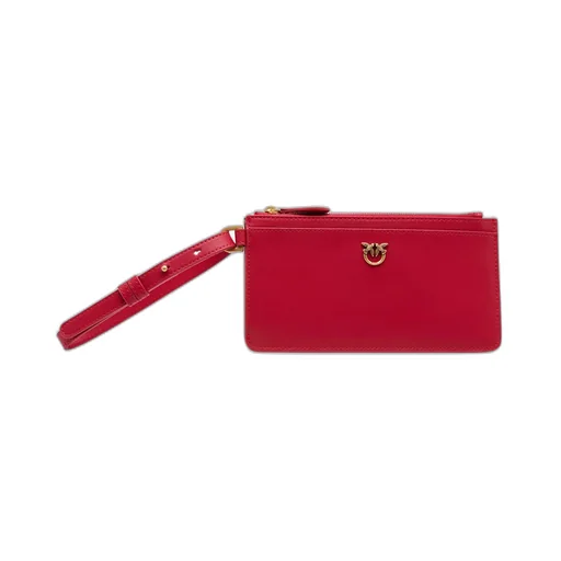 Pinko Logo Plaque Zipped Long Card Holder