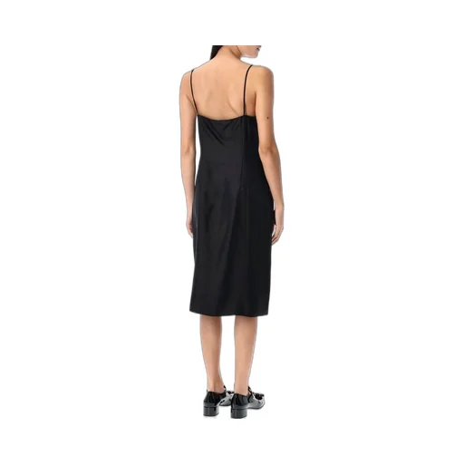 Prada V-Neck Sleeveless Midi Dress