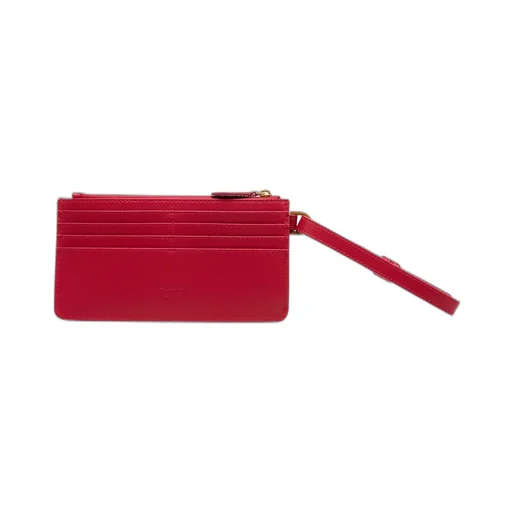 Pinko Logo Plaque Zipped Long Card Holder