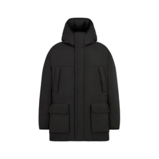 Cd Icon Hooded Down Jacket