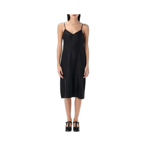 Prada V-Neck Sleeveless Midi Dress