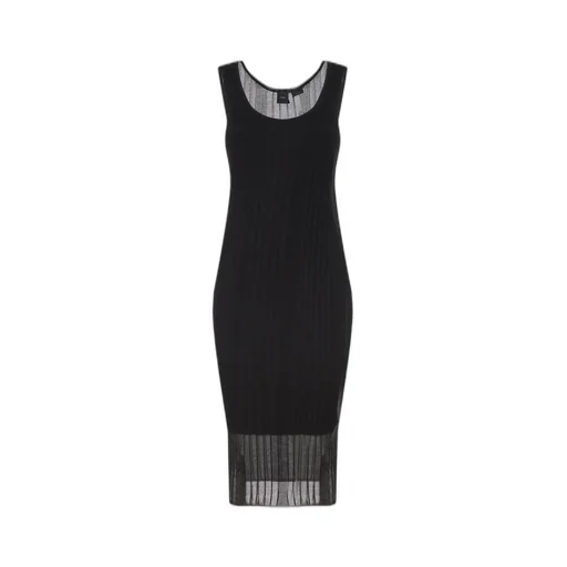 Pinko Sleeveless Pleated Midi Dress