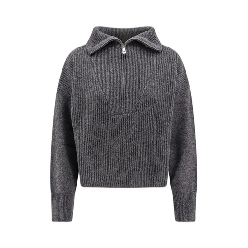 Pinko Half-Zipped Knitted Jumper