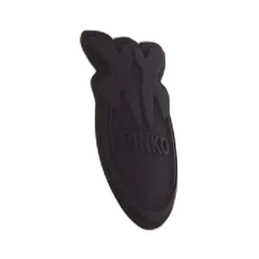 Pinko Logo Patch Hooded Down Jacket
