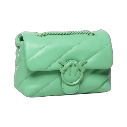 Pinko Love Bird Quilted Crossbody Bag