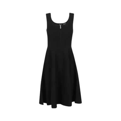 Pinko Front-Zip Sleeveless Mini Dress