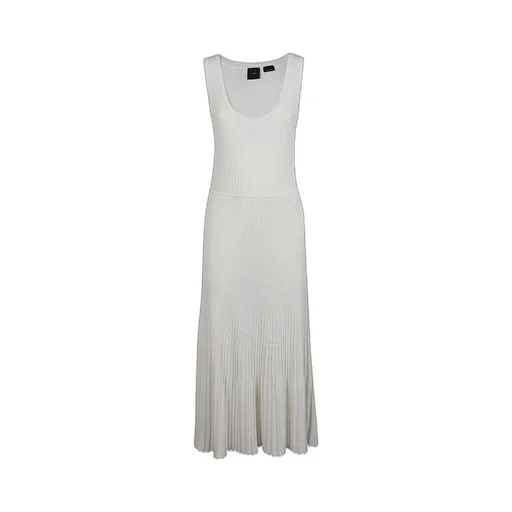 Pinko Sleeveless Pleated Midi Dress