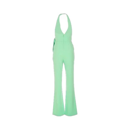Pinko Halterneck Flared Jumpsuit