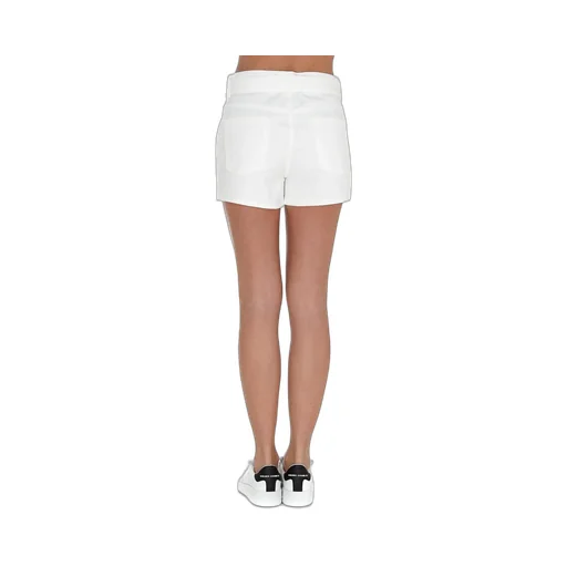 Pinko Brooklyn Logo Belted Shorts