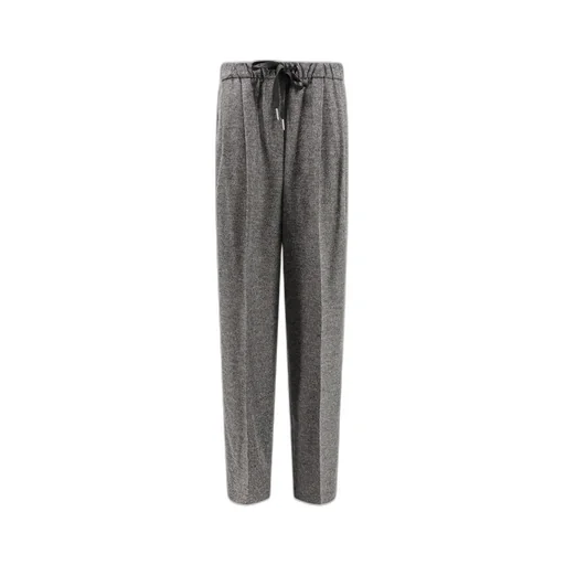 Pinko Drawstring Tapered-Leg Trousers