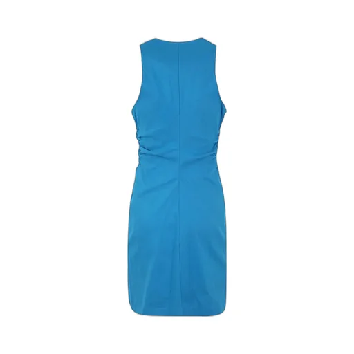 Pinko Buttoned V-Neck Minidress