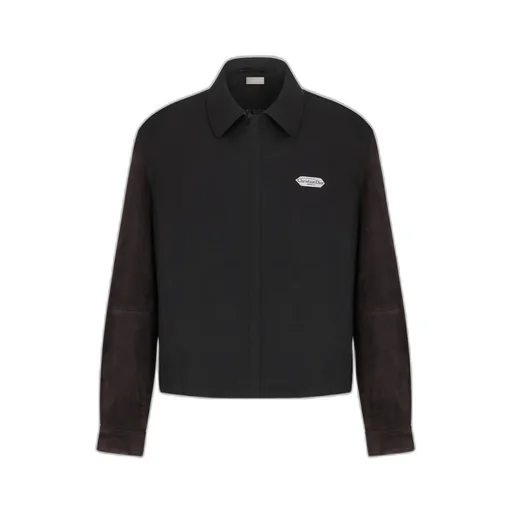 Zipped Blouson Jacket With Christian Dior Paris Tag