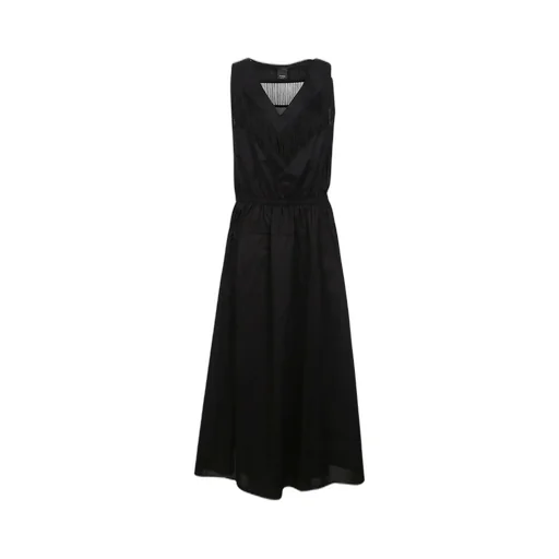 Pinko V-Necj Elasticated Waist Sleeveless Dress