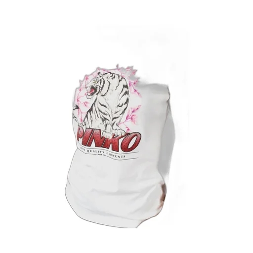 Pinko Tiger Printed Crewneck T-Shirt