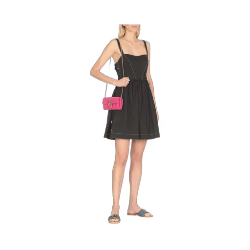 Pinko Love One Chain Linked Crossbody Bag