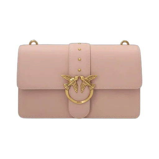 Pinko Love Icon Foldover Crossbody Bag