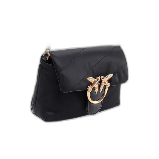 Pinko Baby Love Chain-Linked Crossbody Bag