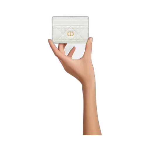 Dior Caro Freesia Card Holder