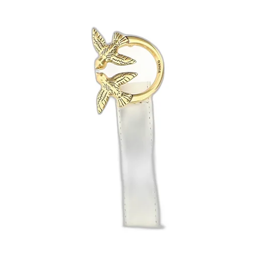 Pinko Love Bird Plaque Buckle Belt
