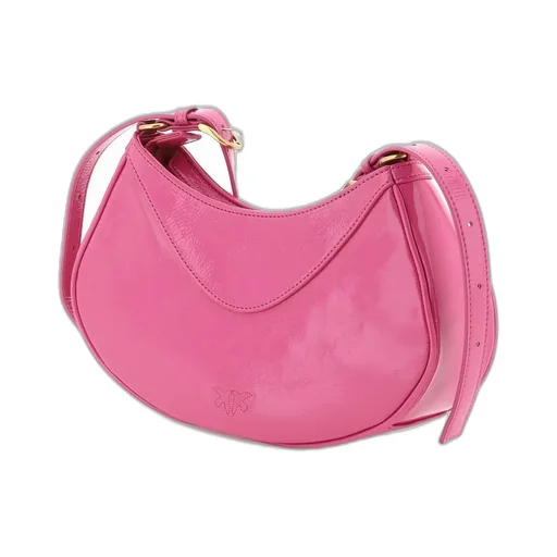 Pinko Logo-Plaque Zipped Crossbody Bag