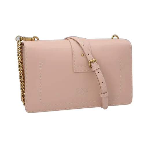 Pinko Love Icon Foldover Crossbody Bag