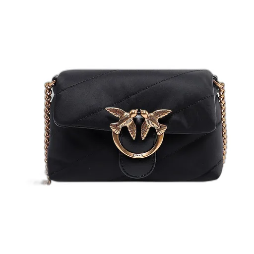 Pinko Baby Love Chain-Linked Crossbody Bag