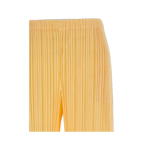 Pleats Please Issey Miyake Elasticated Waistband Pleated Trousers