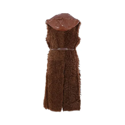 Plan C Reversible Shearling Vest