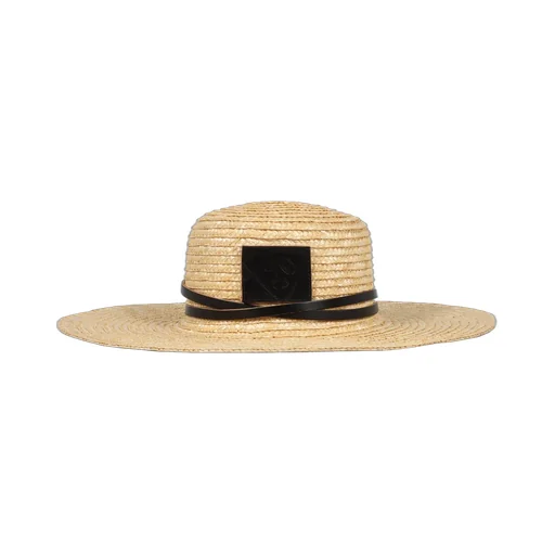 Plan C Wide-Brim Straw Hat