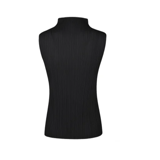 Pleats Please Issey Miyake Pleated Sleeveless Top