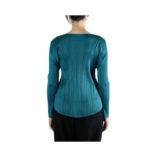 Pleats Please Issey Miyake Monthly Colors: October Crewneck T-Shirt