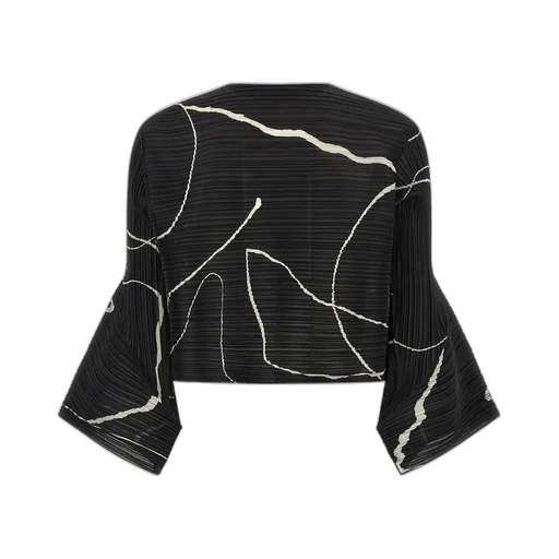 Pleats Please Issey Miyake Pause Cardigan