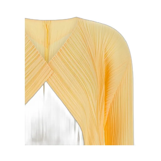 Pleats Please Issey Miyake Mellow Pleats Coat