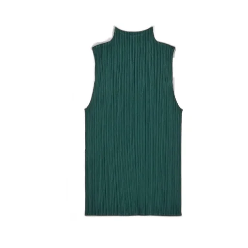 Pleats Please Issey Miyake Sleeveless Pleated Shirt