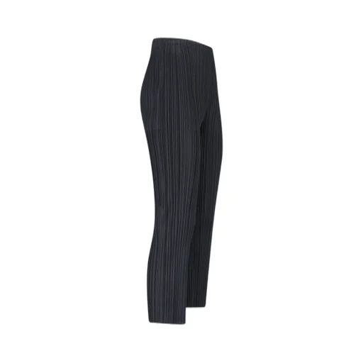 Pleats Please Issey Miyake Plissé-Effect Trousers