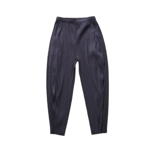 Pleats Please Issey Miyake Lantern Tapered Leg Trousers