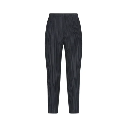 Pleats Please Issey Miyake Plissé-Effect Trousers